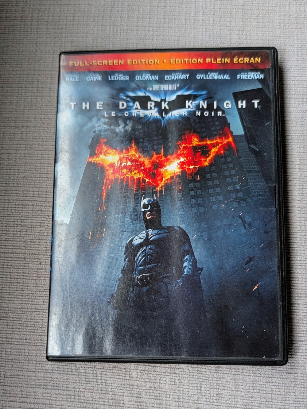 The Dark Knight DVD Full-Screen Edition Movie